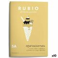 Caderno Quadriculado Rubio Nº 5A A5 Espanhol 20 Folhas (10 Unidades)