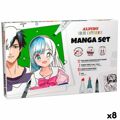 Conjunto de Canetas de Feltro Alpino Manga Color Experience (8 Unidades)