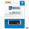 Memória USB Mymedia Preto 8 GB