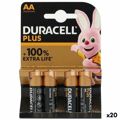Pilhas Alcalinas Duracell Plus Extra LR06 1,5 V (20 Unidades)