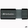 Memória USB Verbatim Store'n'go Pinstripe Preto 8 GB