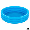 Piscina Insuflável para Crianças Intex Azul Aros 330 L 147 X 33 cm (6 Unidades)