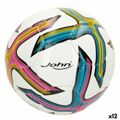 Bola de Futebol John Sports Classic 5 ø 22 cm Couro Sintético (12 Unidades)
