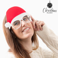 Óculos com Chapéu de Pai Natal Christmas Planet