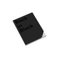 Cadernos Agrafado A5 40F 90G Clever Black Quadriculado