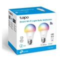 Lâmpada Inteligente LED Tp-link Tapo L530E Wifi 8,7 W E27 60 W 2500K - 6500K (2 Uds)