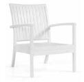 Cadeira de Jardim de Madeira Woody Branco