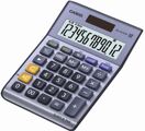 Calculadora Casio de 12 Dígitos Cálculo de Impostos e Conversor de Dívisas