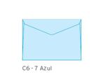 Envelopes C6 - 7 114x162mm 70Gr Azul