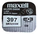 Pilhas Maxell Micro SR0726SW Mxl 397 1,55V