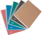 Caderno Capa Durado Quadriculado Sortido 120fls/70grs Kraft Colours