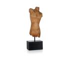Estatua De Madeira Homem 14.5x9x38.5 cm