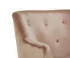 Cadeira Butaca "Vito" Velvet Beige 67x71x80 cm