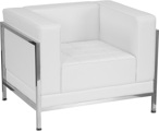 Poltronas Branco Cibeles (sofa Receção)