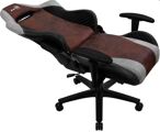 Cadeira Premium Gaming Aerocool Baon Burgundy Red Aero Suede Sp Vermelho Cinzento