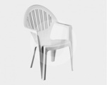 Cadeiras de Jardim Viana Branco