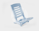 Cadeiras de Jardim-praia Sunset Azul Claro