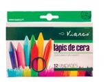 Lápis de Cera 12 Cores 11.5mm Viarco