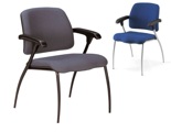 Cadeiras de Escritório Visitante com Braços Fixa SARA-01