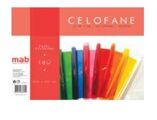 Papel Celofane Mab 240x320mm 10 Fls Cores Sortidas