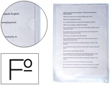Bolsa Dossier Dossier Plásticoq-connect Folio Transparente