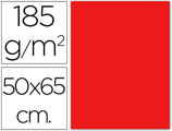 Cartolina 500 X 650 Mm, 185 Grs, Guarro, Vermelho