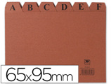 Indices para Ficheiro, Cartão, 65 X 95 mm