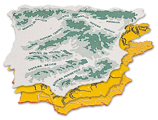 Mapa España Plastico -bolsa de 3