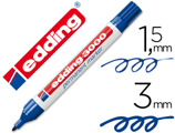 Marcador Edding 3000 Azul-ponta Redonda 3 mm