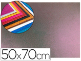 Goma Eva com Purpurina 50x70cm 60gr Espessura 2 mm Bicolor Rosa Verde