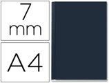Capa de Encadernação Leitz Opaca Rigida Lombada a de 7 mm Preta de 36 a 70 Folhas