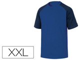T-shirt de Algodao Deltaplus Cor Azul Formato XXL