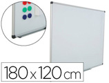 Quadro Branco Rocada Aco Vitrificado Magnético Moldura Aluminio e Cantos Pvc 180x120 cm Inclui Bandeja para Marcador