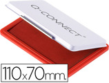 Almofada para Carimbo Q-connect 110x70 mm Vermelho