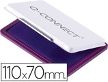 Almofada para Carimbo Q-connect 110x70 mm Violeta