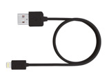 Cabo USB 2.0 a Apple Lightning Mediarange USB 2.0 Comprimento do Cabo 1 mt Preto