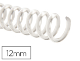 Espiral Q-connect de Plástico Transparente 32 5:1 12mm 1,8mm Caixa de 100 Unidades