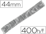 Espiral Q-connect Metálica 64 5:1 44mm 1,2mm Caixa de 25 Unidades