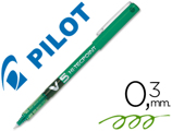 Marcador Pilot Ponta Fina v-5 Verde 0.5 mm