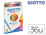 Lápis de Cores Giotto Stilnovo 36 Unidades