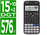 Calculadora Casio fx-570spx Ii Classwiz Cientifica 576 Funções 9 Memorias 15+10+2 Digitos Codigo Qr com Capa Preta