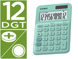 Calculadora Casio ms-20uc-gn Secretária 12 Digitos Tax +/- Cor Verde