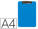 Prancheta Q-connect Plástico Din A4 Celeste 2,5mm