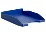 Tabuleiro de Secretária Archivo 2000 Antimicrobiana Sanitized Plástico Azul Empilhavel 3 Posições para Formatos Din A4 e