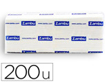 Toalhete de Papel Seca Mãos Dahi Z Celulose 2 Capas Caixa com 20 Pack de 200 Unidades