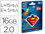 Pen Drive USB Emtec Flash 16 GB USB 2.0 Collector Superman