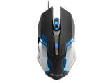 Rato Ngs Gaming gmx-100 óptico 1000/1200/1800/2400 Dpi 6 Botones LED 7 Colores 2,4 Ghz