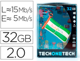 PenDrive USB Tech One Tech Bandeira Andaluzia 32 GB