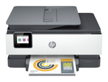 Multfunções HP Envy 8022e Cor Tinta 20 Ppm Wifi Scanner Impressora Impressora Fax Bandeja de Entrada 225 Folhas