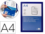 Moldura Porta Anúncios Magnética Din A4 Suporte Adesivo Removível Cor Azul